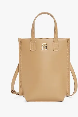 Tommy Hilfiger Bolsa para móvil con bandolera y monograma TH