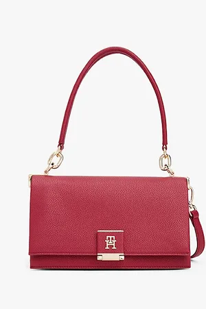 Tommy Hilfiger Bolso mensajero con solapa y monograma TH