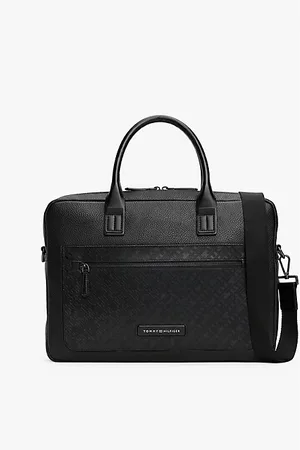 Tommy Hilfiger Maletín para portátil con monogramas