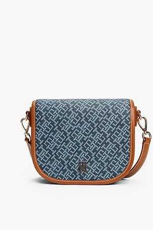 Tommy Hilfiger Bolso saddle TH Monoplay con bandolera