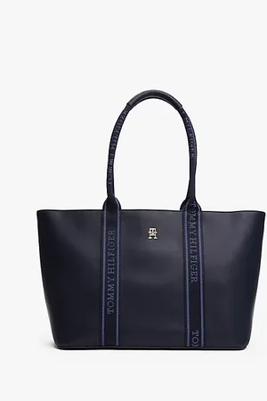 Tommy Hilfiger Bolso tote con inscripción de