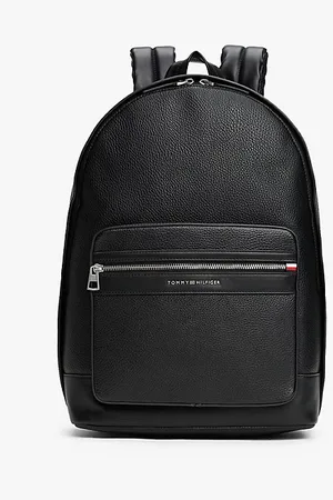 Tommy Hilfiger Mochila de piel granulada con logo