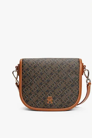 Tommy Hilfiger Bolso saddle TH Monoplay con bandolera