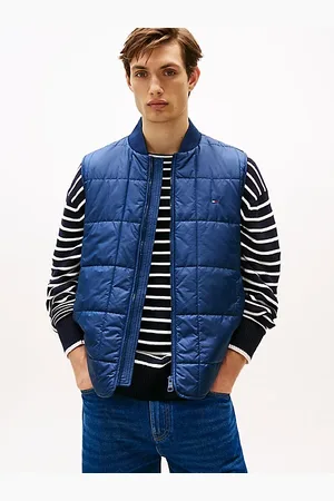 Tommy Hilfiger Chaleco acolchado con diseño geométrico