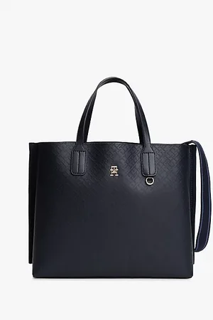 Tommy Hilfiger Bolso satchel con monograma TH en relieve