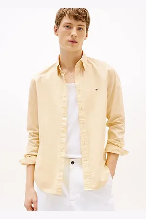 Tommy Hilfiger Camisa TH Flex de popelín con corte regular