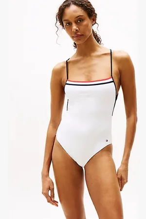 Tommy Hilfiger Traje de baño Global Stripe texturizado