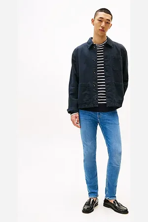 Tommy Hilfiger Vaqueros desteñidos amplios y rectos