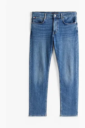 Tommy Hilfiger Vaqueros Harlem desteñidos con pernera cónica