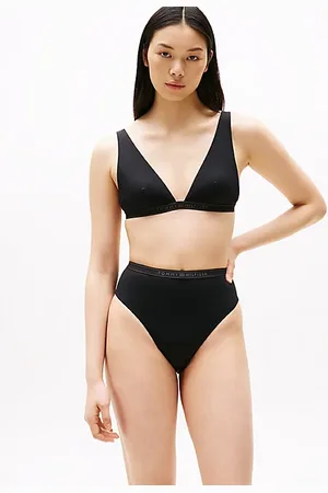 Tommy Hilfiger Parte superior de bikini con escote