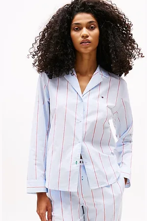 Tommy Hilfiger Camisa de pijama amplia en popelín