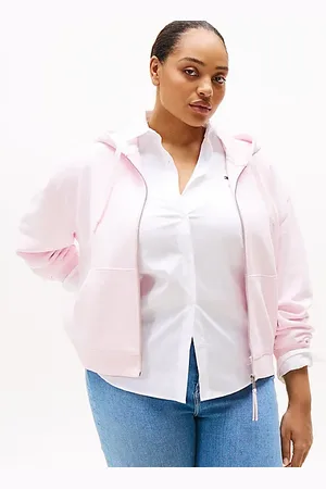 Tommy Hilfiger Sudadera Curve con capucha y cremallera