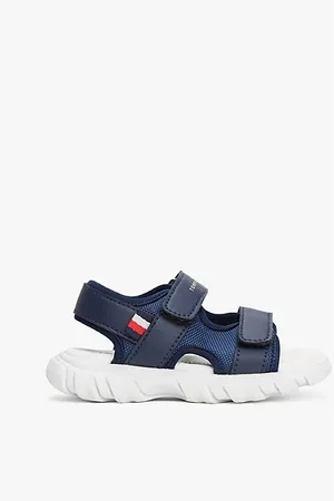 Tommy Hilfiger Sandalias con logo y cierre de velcro