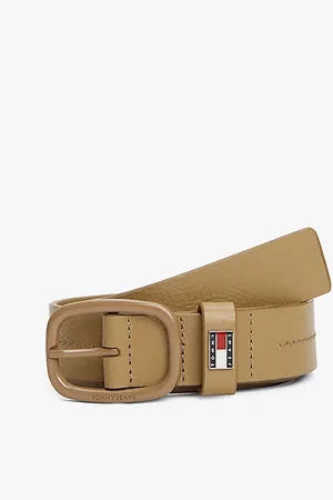Tommy Hilfiger Cinturón de piel con insignia distintiva