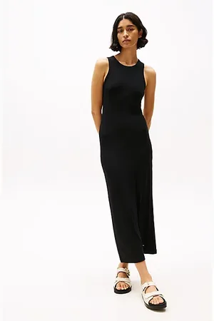 Tommy Hilfiger Vestido largo y ajustado sin mangas