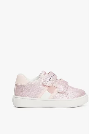 Tommy Hilfiger Zapatillas con logo y purpurina