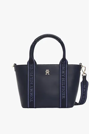 Tommy Hilfiger Bolso tote cruzado con cinta distintiva
