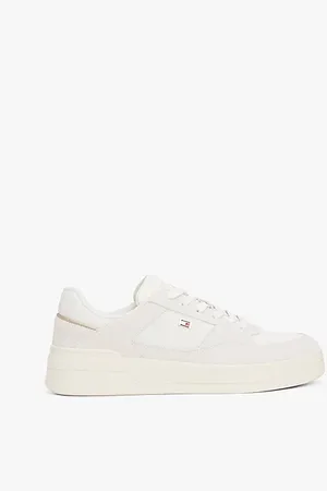 Tommy Hilfiger Zapatillas de baloncesto con texturas mixtas