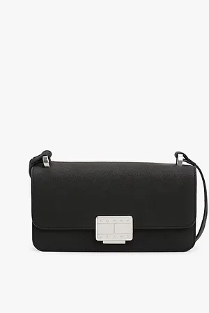 Tommy Hilfiger Bolso bandolera con solapa y logo