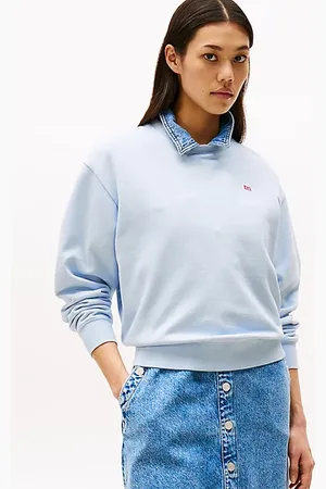Tommy Hilfiger Sudadera con logo a contraste bordado