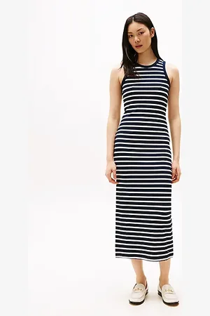 Tommy Hilfiger Vestido largo y ajustado sin mangas
