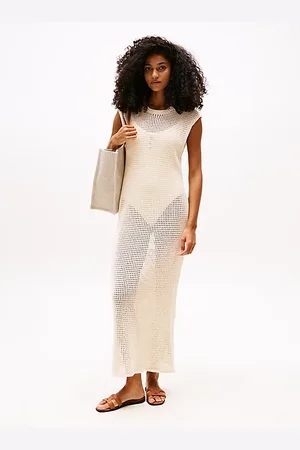 Tommy Hilfiger Vestido de crochet para playa