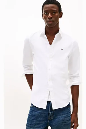 Tommy Hilfiger Camisa TH Flex de corte slim