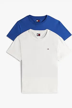 Tommy Hilfiger Pack de 2 camisetas de corte extra slim