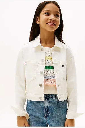Tommy Hilfiger Chaqueta vaquera Trucker blanca