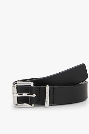Tommy Hilfiger Cinturón de piel con logo en bajo relieve
