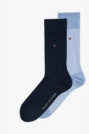 Tommy Hilfiger Pack de 2 pares de calcetines estampados