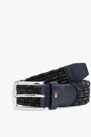 Tommy Hilfiger Cinturón tejido con hebilla rectangular