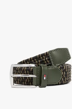 Tommy Hilfiger Cinturón tejido con hebilla rectangular