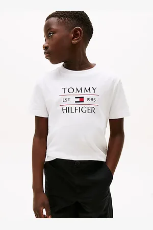Tommy Hilfiger Camiseta de cuello redondo con logo