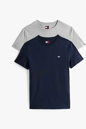 Tommy Hilfiger Pack de 2 camisetas de corte extra slim