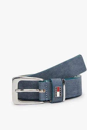 Tommy Hilfiger Cinturón Heritage de piel con efecto
