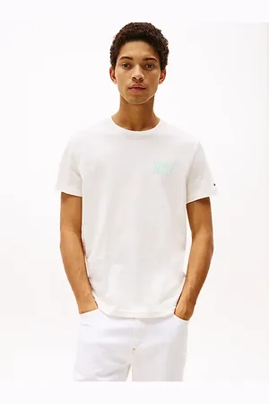 Tommy Hilfiger Camiseta slim con logo estilo burbuja