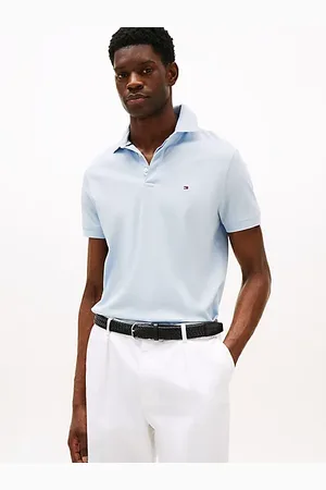 Tommy Hilfiger Polo de corte regular con tapeta oculta