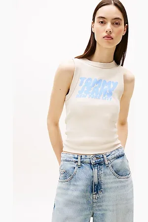 Tommy Hilfiger Camiseta sin mangas con logo