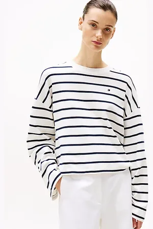 Tommy Hilfiger Camiseta de manga larga y corte amplio