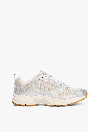 Tommy Hilfiger Zapatillas Archive de malla metalizada