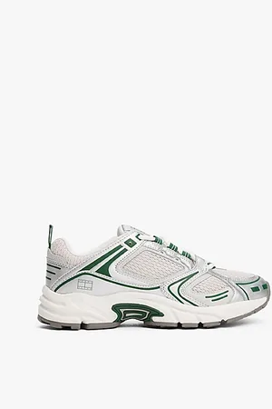 Tommy Hilfiger Zapatillas Archive de malla metalizada