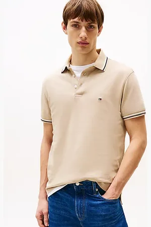 Tommy Hilfiger Polo de corte slim con ribetes a contraste