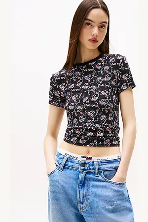 Tommy Hilfiger Camiseta de corte slim con flores