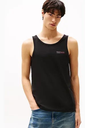 Tommy Hilfiger Camiseta sin mangas slim con logo