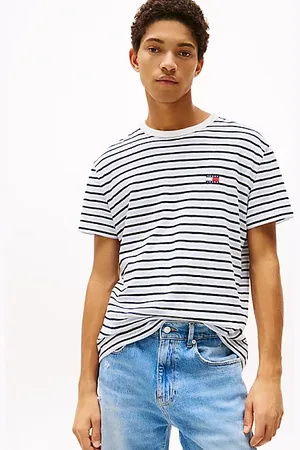 Tommy Hilfiger Camiseta con cuello a contraste y parche