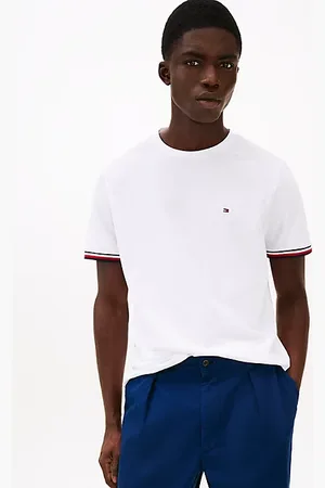 Tommy Hilfiger Camiseta de cuello redondo con logo