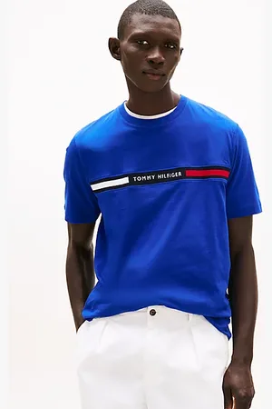 Tommy Hilfiger Camiseta de cuello redondo con logo