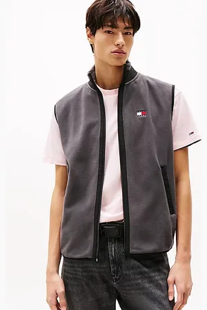 Tommy Hilfiger Chaleco de tejido polar con parche