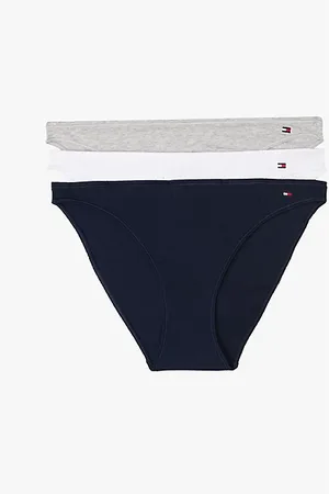 Tommy Hilfiger Pack de 3 braguitas con cintura irregular